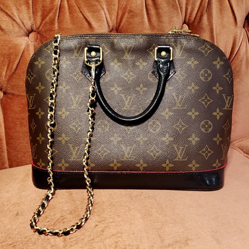 Auth. Louis Vuitton Alma 1997